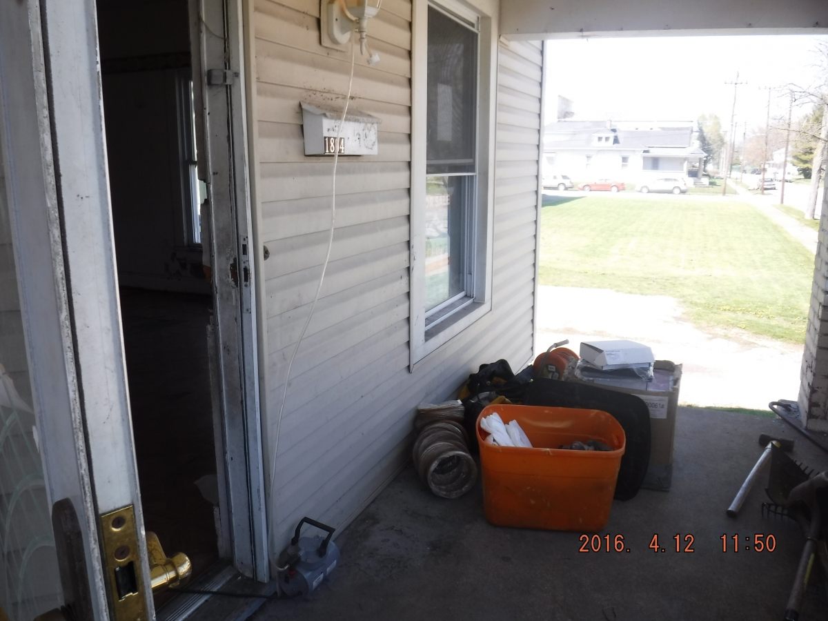 Exterior equipment and service area